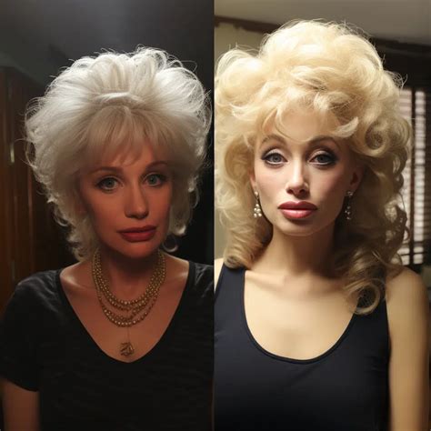 dolly parton with no wig