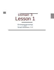 domain 3 lesson 2