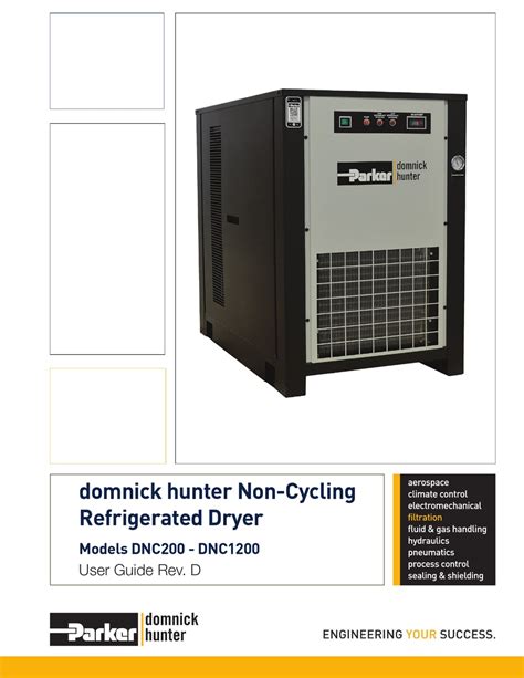 domnick hunter air dryer manuals Ebook Doc