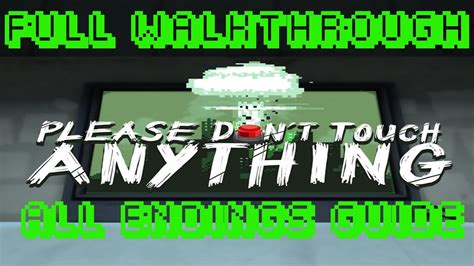 Don T Touch Anything Vr Walkthrough