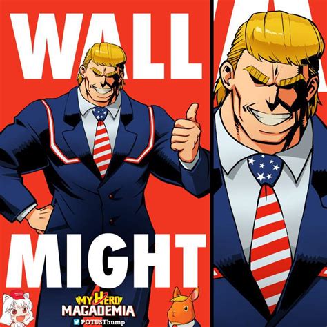 donald trump all might