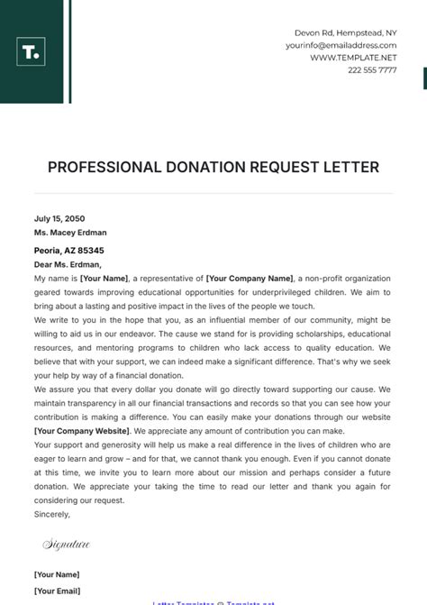 donation proposal letter Ebook Epub