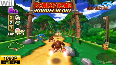 donkey kong barrel blast