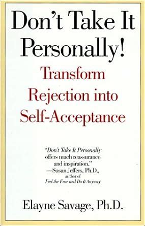 dont take it personally transform rejection into self acceptance Kindle Editon