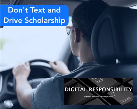 dont text and drive scholarship