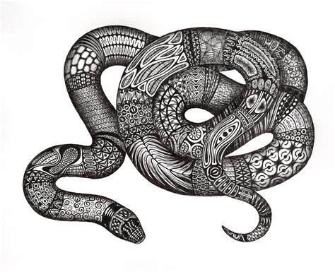 doodle snake