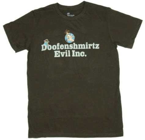 doofenshmirtz evil incorporated shirt