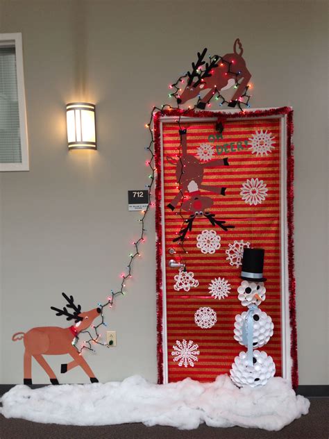 door decorating ideas for christmas