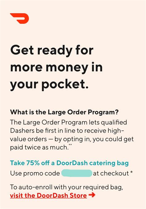 doordash large order program