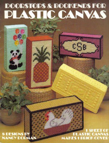 doorstops and bookends for plastic canvas leisure arts leaflet 285 Doc