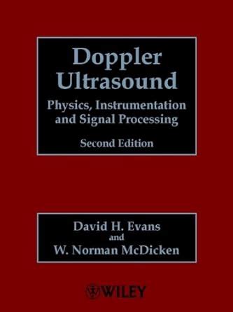 doppler ultrasound physics instrumentation and signal processing Kindle Editon