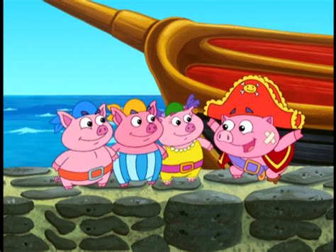 dora's pirate adventure 4 pirate piggies