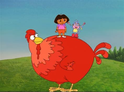 dora 2000 big red chicken