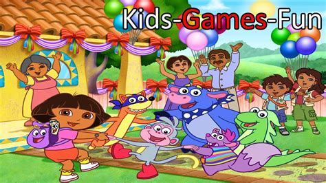 dora egg hunt game