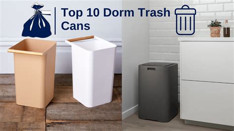 dorm garbage can