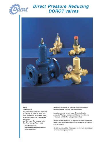 Dorot Valves Catalogue
