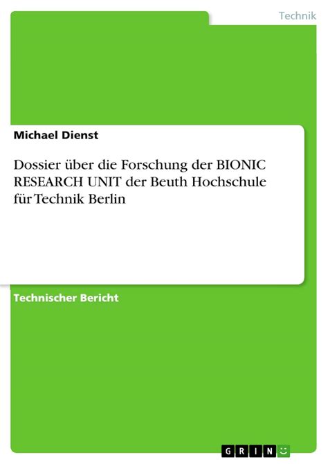 dossier forschung research hochschule technik Epub