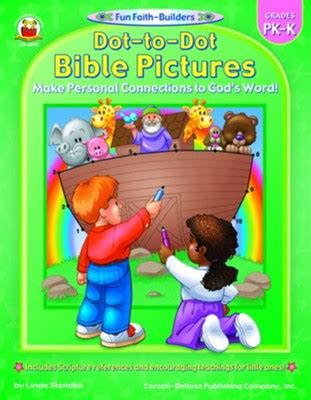 dot to dot bible pictures grades pk k make personal connections to godâ€™s word fun faith builders Reader