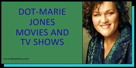 dot-marie jones movies and tv shows