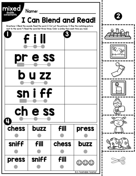 double final consonant activities for first grade Ebook Kindle Editon