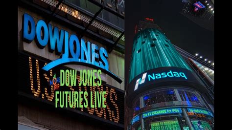 dow jones and nasdaq futures live