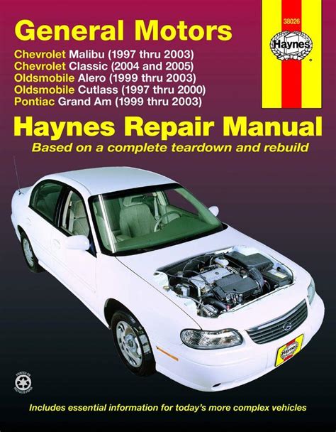 download 2003 chevy malibu repair manual PDF