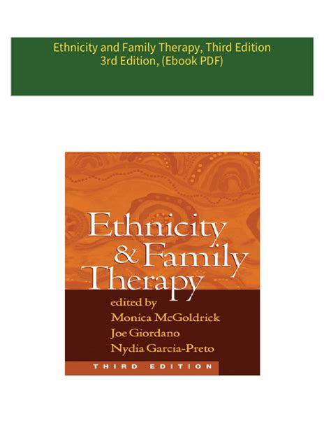 download Ethnicity and Family Therapy  Third Edition PDF PDF