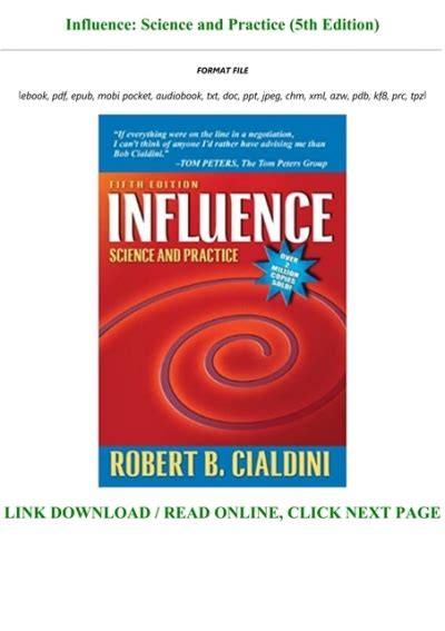 download Influence  Science and Practice  5th Edition PDF Doc