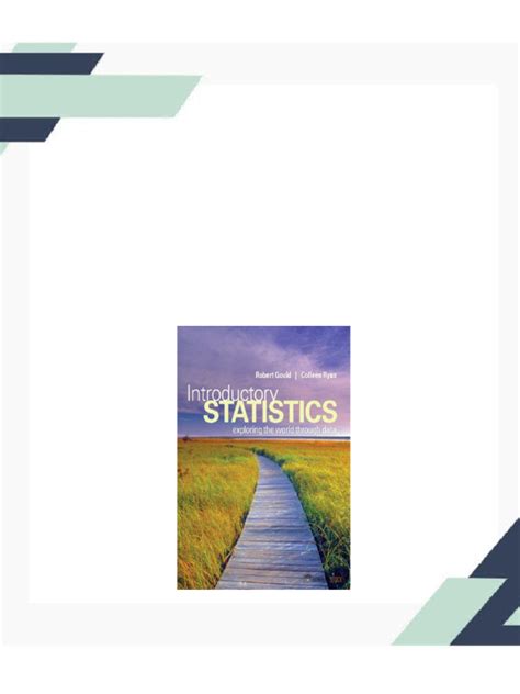 download Introductory Statistics  Exploring the World Through Data  PDF Epub