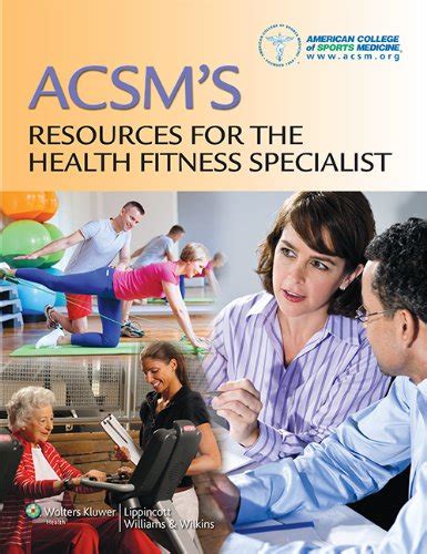 download acsms resources for the health fitness specialist pdf Reader