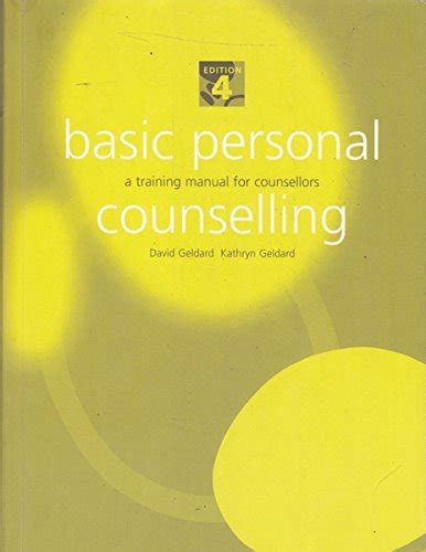 download basic personal counselling a training manual Doc