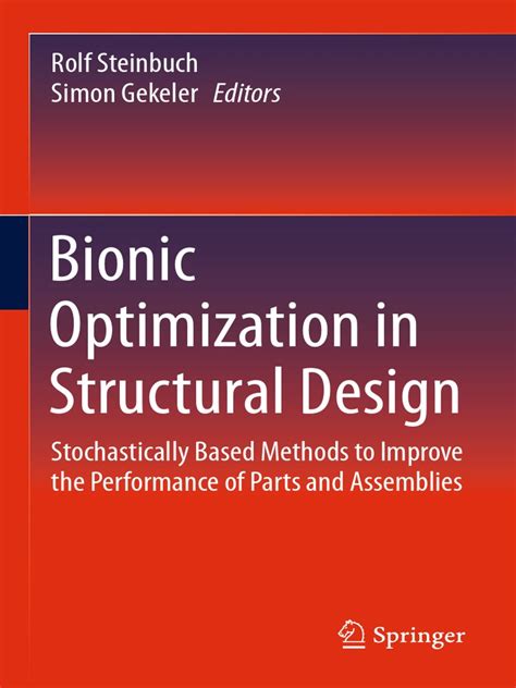 download bionic optimization structural design stochastically Reader