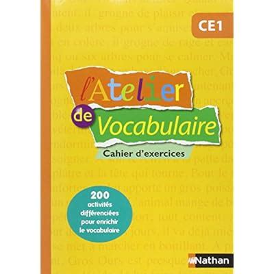 download book latelier de vocabulaire Epub