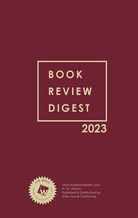 download book review digest pdf free Epub