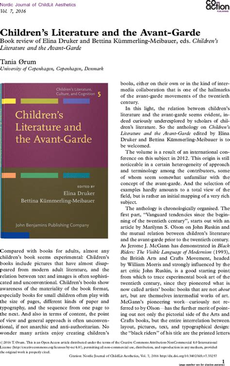 download children literature and avant PDF