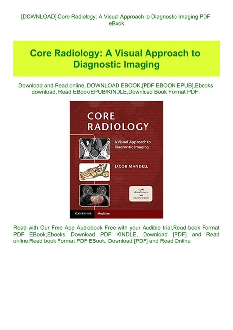 download core radiology a visual approach to diagnostic imaging pdf Kindle Editon