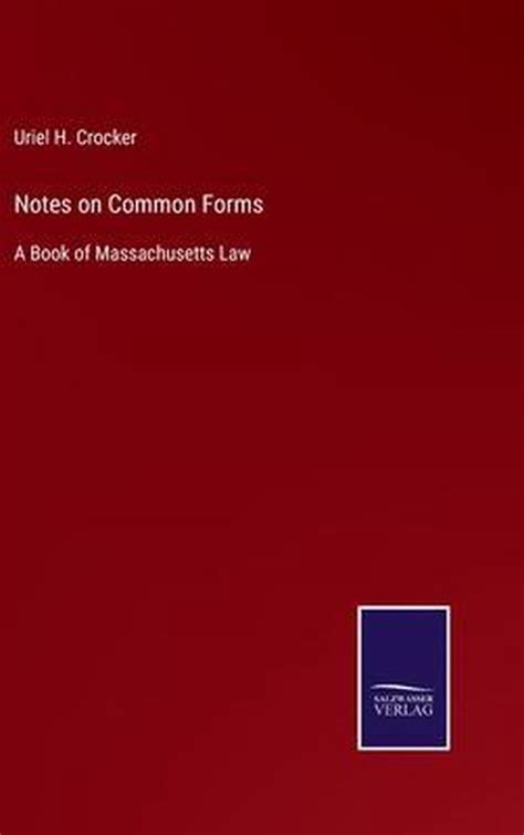 download crocker notes on common forms Kindle Editon