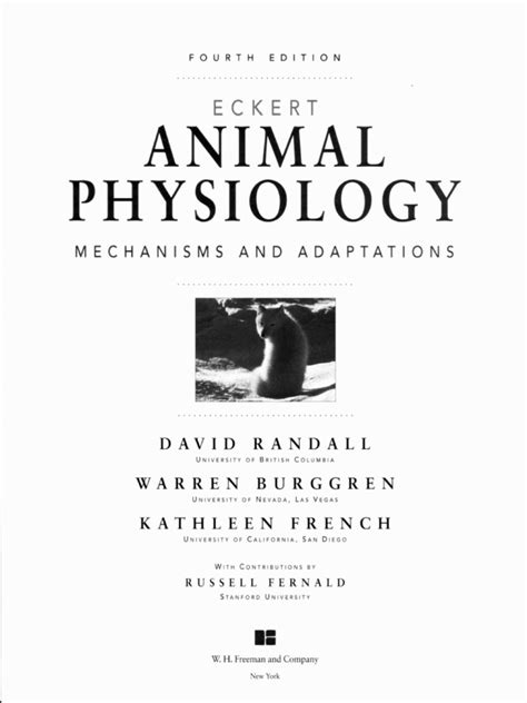 download eckert animal physiology pdf Kindle Editon