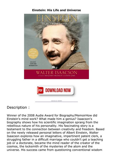 download einstein his life and universe pdf PDF