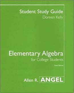 download elementary algebra for college students student Epub