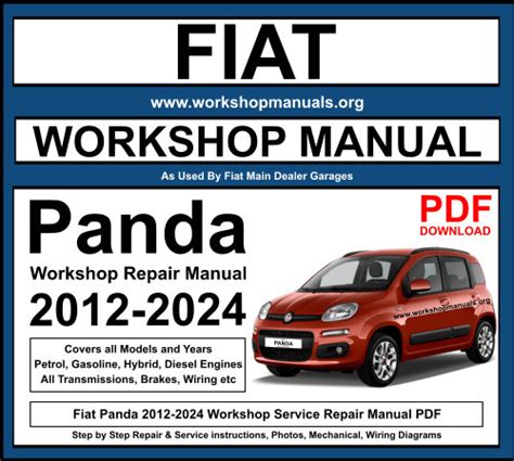 download fiat panda workshop service manual Kindle Editon