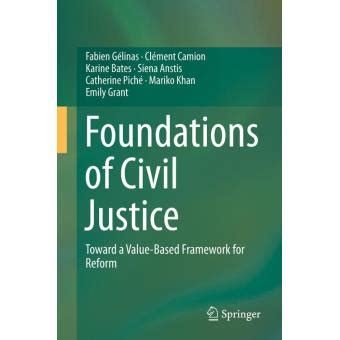 download foundations of civil justice Reader