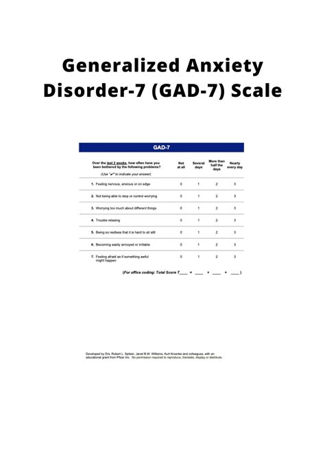 download generalized anxiety disorder Reader