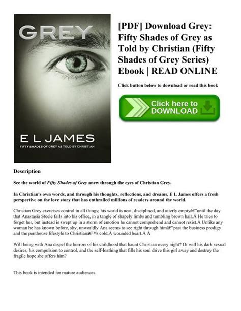 download grey as told by christian pdf Epub