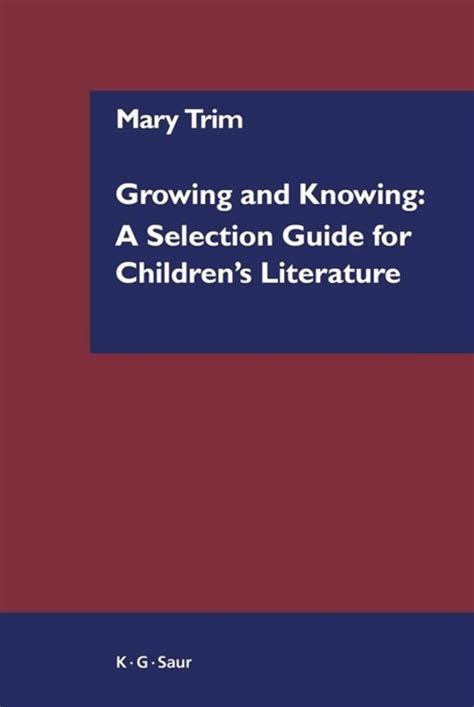 download growing and knowing selection 26 PDF