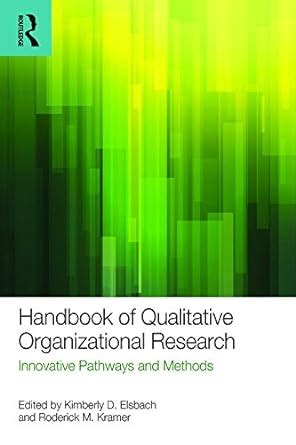 download handbook qualitative organizational research innovative Reader