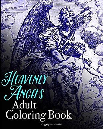 download heavenly angels coloring colouring grown ups Kindle Editon