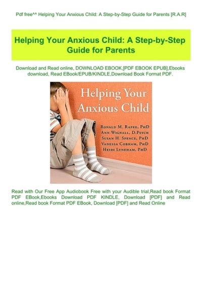 download helping your anxious child pdf Doc