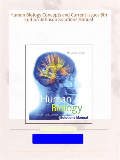 download human biology concepts and current issues 7th edition pdf Epub