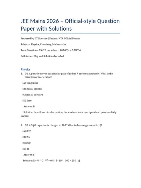 download iit jee question papers Reader